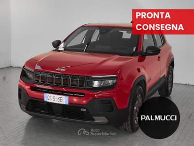 Jeep Avenger 1.2 Turbo Longitude Rosso usata Prato
