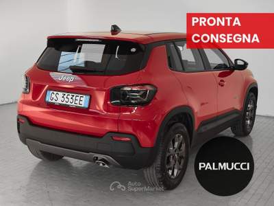 Jeep Avenger 1.2 Turbo Longitude Rosso usata Prato