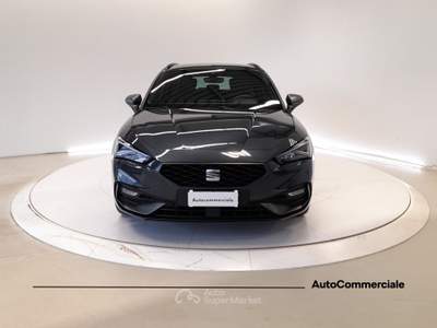 Seat Leon 1.5 TGI 96KW FR DSG Grigio usata Bologna