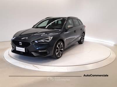 Seat Leon 1.5 TGI 96KW FR DSG Grigio usata Bologna