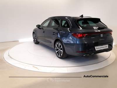 Seat Leon 1.5 TGI 96KW FR DSG Grigio usata Bologna