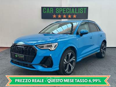 Audi Q3 35 TDI S tronic S line RETROCAMERA|COCKPIT|ACC|19' Blu/Azzurro usata Como