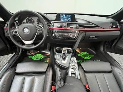 BMW Serie 4 430dA d Cabrio Sport EURO6|PADDLES|NAVI|PELLE Grigio usata Como