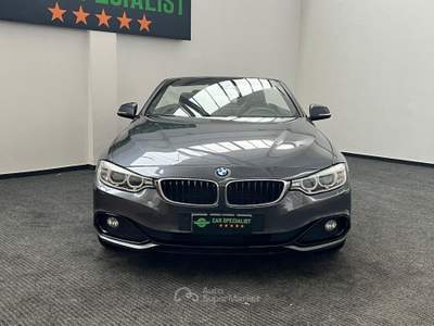 BMW Serie 4 430dA d Cabrio Sport EURO6|PADDLES|NAVI|PELLE Grigio usata Como