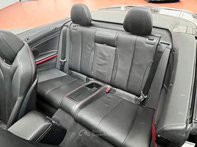 BMW Serie 4 430dA d Cabrio Sport EURO6|PADDLES|NAVI|PELLE Grigio usata Como
