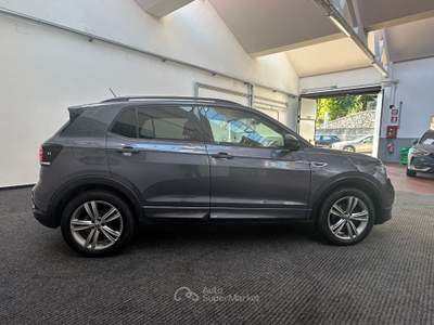 Volkswagen T-Cross 1.0 tsi 110cv dsg R-LINE ACC|PADDLES|NEOPAT.|17' Grigio usata Como