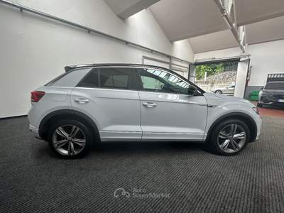 Volkswagen T-Roc 1.5 tsi R-LINE dsg LED|ACC|RETROCAMERA|18' Bianco usata Como