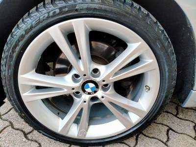 BMW Serie 1 120d 120 D SPORT M.Y.18  CAMBIO SPORT / PADDLESS /LEGA 18 Argento usata Rubano