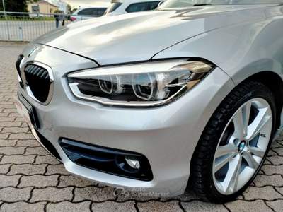 BMW Serie 1 120d 120 D SPORT M.Y.18  CAMBIO SPORT / PADDLESS /LEGA 18 Argento usata Rubano