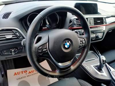 BMW Serie 1 120d 120 D SPORT M.Y.18  CAMBIO SPORT / PADDLESS /LEGA 18 Argento usata Rubano