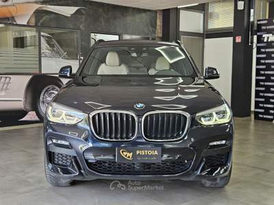 BMW X3 BMW X3 xdrive30d mhev 48V Msport 249cv auto Blu/Azzurro usata Pistoia