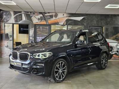 BMW X3 BMW X3 xdrive30d mhev 48V Msport 249cv auto Blu/Azzurro usata Pistoia