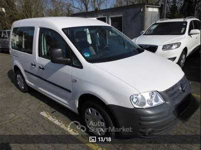 Volkswagen Caddy Unico proprietario, libero da incidenti  KM.  CERTIFICATI Bianco usata Cartura