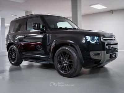 Land Rover Defender 90 3.0D I6 250 CV AWD Auto X-Dynamic HSE Nero usata Coccaglio