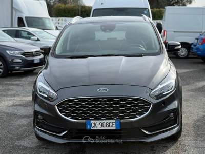 Ford S-Max 2.0 EcoBlue 190CV StarteStop AWD Aut 7p Vignale Grigio usata Fiumicino