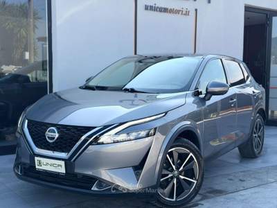 Nissan Qashqai 1.3 mhev 140 CV TEKNA 2wd MANUALE MY22 AUTOCARRO PROMOZIONE FINANZIAMENTO Grigio usata Pomigliano d'Arco