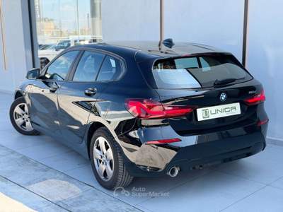 BMW Serie 1 116d 116 d 1.5 116 CV 5P. Advantage MANUALE MY2022 Nero usata Pomigliano d'Arco