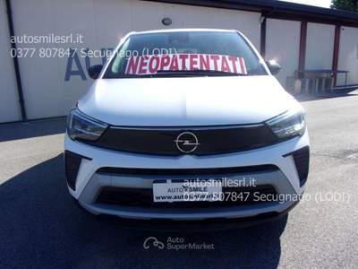 Opel Crossland 1.2 12V Start&Stop Elegance Bianco usata SECUGNAGO