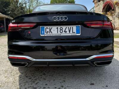 Audi A5 Cabrio 40TFSI Nero usata Montagnana