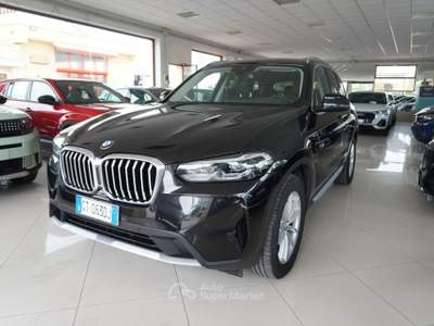 BMW X3 xDrive20d 48V Nero usata San Vito dei Normanni