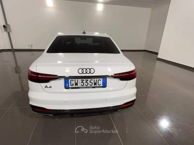 Audi A4 AUDI A4 30 2.0 TDI MHEV S LINE EDITION 136CV A4 30 2.0 tdi mhev S line edition 136cv Bianco usata Roma