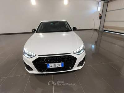 Audi A4 AUDI A4 30 2.0 TDI MHEV S LINE EDITION 136CV A4 30 2.0 tdi mhev S line edition 136cv Bianco usata Roma