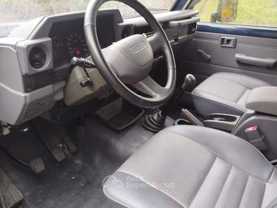 Toyota Land Cruiser HZJ 78 WAGON autovettura 9 posti Blu/Azzurro usata Borgo d'Anaunia