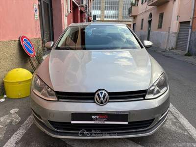 Volkswagen Golf HIGHLINE 1.6 110 cv TDI BLUE MOTION EURO 6 Grigio usata Genova
