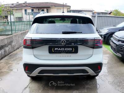 Volkswagen T-Cross KM ZERO! Edition PLUS 115cv Bianco usata Bagnolo Mella