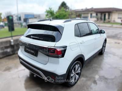Volkswagen T-Cross KM ZERO! Edition PLUS 115cv Bianco usata Bagnolo Mella
