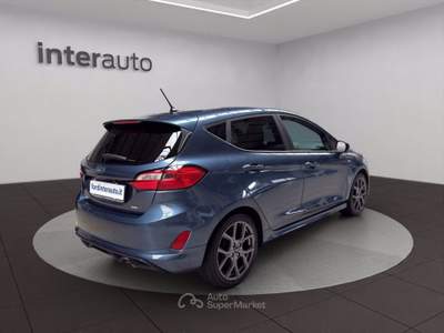Ford Fiesta 1.0 Ecoboost Hybrid 125 CV 5 porte ST-Line Blu/Azzurro usata Monza