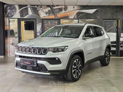 Jeep Compass 1.3 turbo t4 Limited 2wd 150cv AUTO - IVA ESPOSTA Argento usata Pistoia