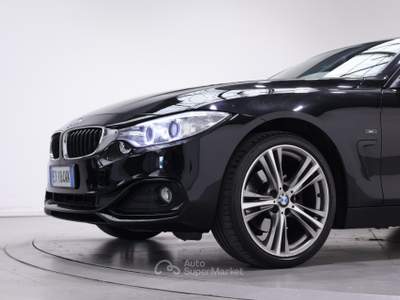 BMW Serie 4 430dA D XDRIVE GRAN COUPÈ SPORT FARI LED Nero usata Brescia