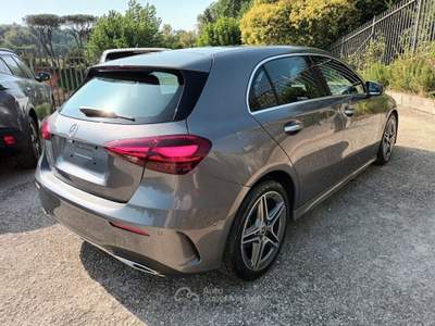 Mercedes-Benz Classe A D AUTOMATIC AMG LINE 116CV CAM360° NAV PACK LUCI Grigio usata Roma