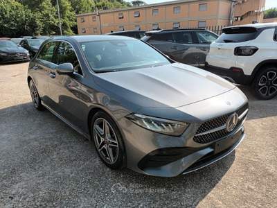 Mercedes-Benz Classe A D AUTOMATIC AMG LINE 116CV CAM360° NAV PACK LUCI Grigio usata Roma