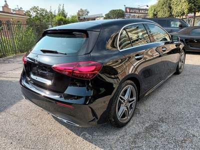 Mercedes-Benz Classe A D AUTOMATIC AMG LINE 116CV CAM360° NAV PACK LUCI Nero usata Roma