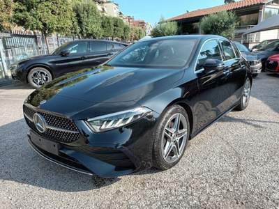 Mercedes-Benz Classe A D AUTOMATIC AMG LINE 116CV CAM360° NAV PACK LUCI Nero usata Roma