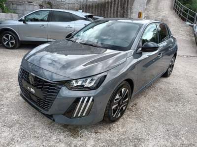 Peugeot 208 1200 PURETECH ALLURE 100CV CAM NAV CARPLAY ITALIA Grigio usata Roma