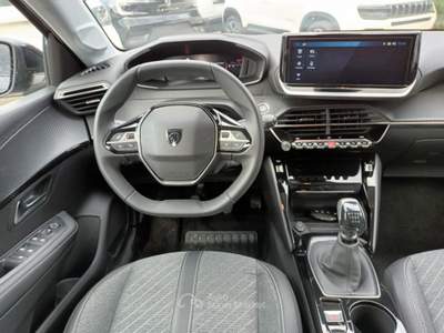 Peugeot 208 1200 PURETECH ALLURE 100CV CAM NAV CARPLAY ITALIA Grigio usata Roma