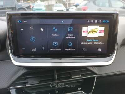 Peugeot 208 1200 PURETECH ALLURE 100CV CARPLAY LED"16 Nero usata Roma