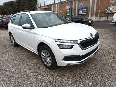 Skoda Kamiq 1000 TSI 95CV CARPLAY ITALIA Bianco usata Roma