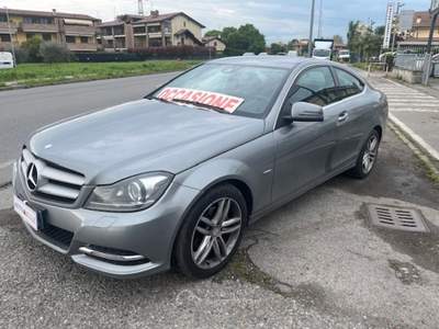 Mercedes-Benz Classe C coupe' 170 cv Cambio Automatico Grigio usata Truccazzano