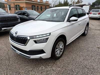 Skoda Kamiq 1000 TSI 95CV CARPLAY ITALIA Bianco usata Pistoia