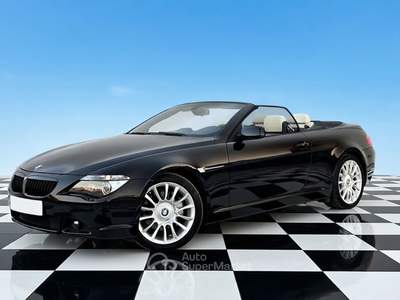 BMW Serie 6 650i BMW 650i cabrio Nero usata Carimate