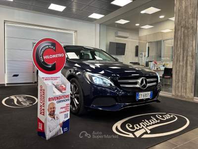Mercedes-Benz Classe C GARANZIA 12 MESI Blu/Azzurro usata Valmontone