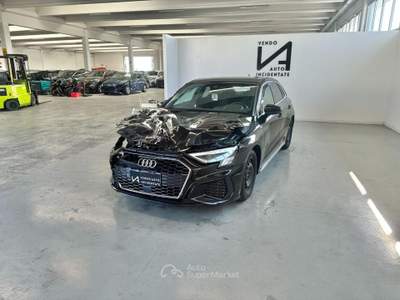 Audi A3 SPB 30 TDI S LINE EDITION Nero usata Megliadino San Vitale