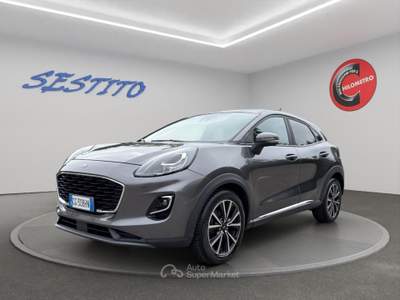 Ford Puma 1.0 EcoBoost Hyb. 125 S&S Tit. Des. Grigio usata Cirò Marina