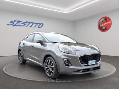 Ford Puma 1.0 EcoBoost Hyb. 125 S&S Tit. Des. Grigio usata Cirò Marina