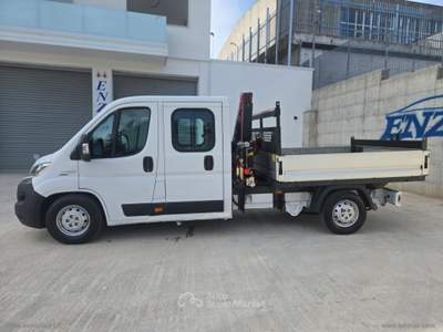 Fiat Ducato Ducato 33 2.3 MJT 130CV PLM-DC Cabinato GRU Bianco usata Ascoli Satriano