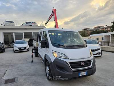 Fiat Ducato Ducato 33 2.3 MJT 130CV PLM-DC Cabinato GRU Bianco usata Ascoli Satriano